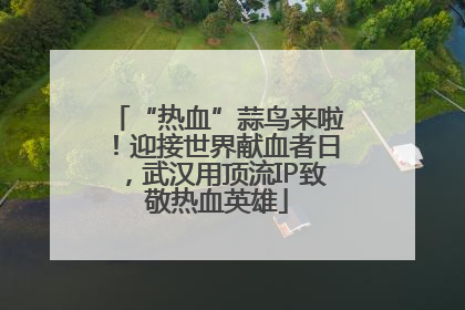 “热血”蒜鸟来啦！迎接世界献血者日，武汉用顶流IP致敬热血英雄