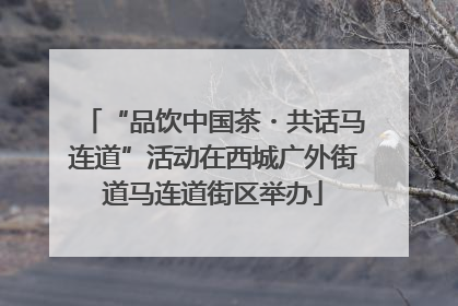 “品饮中国茶・共话马连道”活动在西城广外街道马连道街区举办