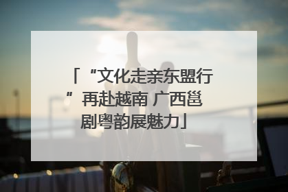 “文化走亲东盟行”再赴越南 广西邕剧粤韵展魅力