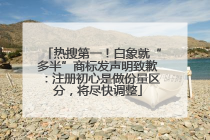 热搜第一！白象就“多半”商标发声明致歉：注册初心是做份量区分，将尽快调整
