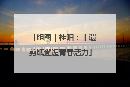 组图｜桂阳：非遗剪纸邂逅青春活力