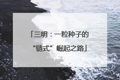 三明：一粒种子的“链式”崛起之路