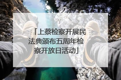 上蔡检察开展民法典颁布五周年检察开放日活动