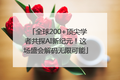 全球200+顶尖学者共探AI新纪元！这场盛会解码无限可能