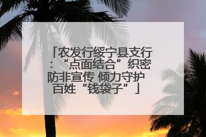 农发行绥宁县支行：“点面结合”织密防非宣传 倾力守护百姓“钱袋子”