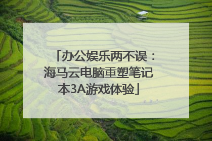 办公娱乐两不误：海马云电脑重塑笔记本3A游戏体验