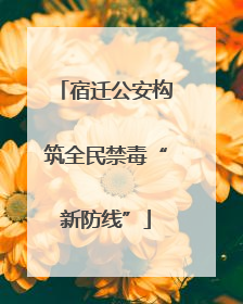 宿迁公安构筑全民禁毒“新防线”