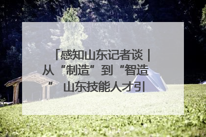 感知山东记者谈｜从“制造”到“智造” 山东技能人才引领产业升级