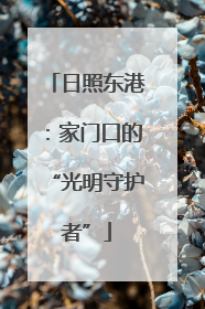 日照东港：家门口的“光明守护者”