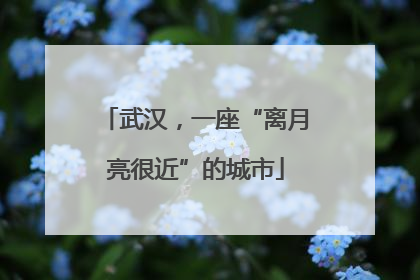 武汉，一座“离月亮很近”的城市