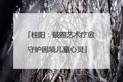 桂阳：鼓圈艺术疗愈守护困境儿童心灵