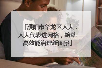 濮阳市华龙区人大：人大代表进网格，绘就高效能治理新图景