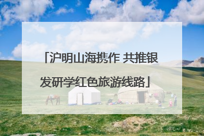 沪明山海携作 共推银发研学红色旅游线路