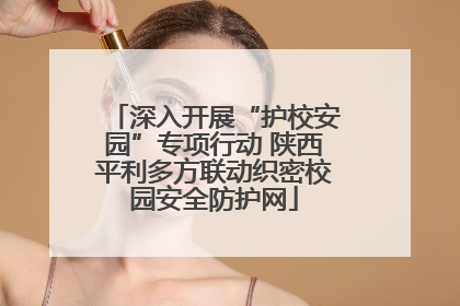 深入开展“护校安园”专项行动 陕西平利多方联动织密校园安全防护网