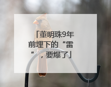 董明珠9年前埋下的“雷”，要爆了