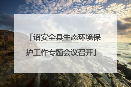 诏安全县生态环境保护工作专题会议召开