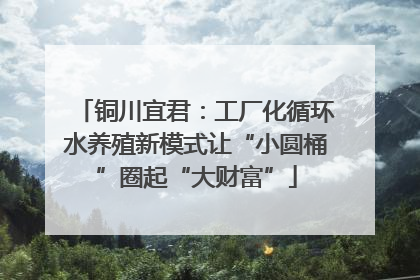 铜川宜君：工厂化循环水养殖新模式让“小圆桶”圈起“大财富”