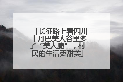 长征路上看四川丨丹巴美人谷里多了“美人脆”，村民的生活更甜美