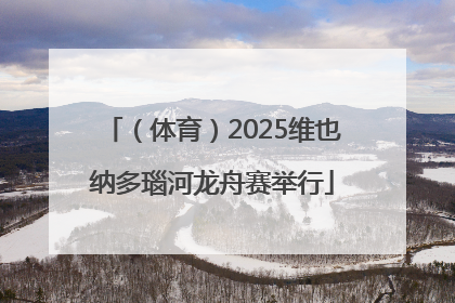 （体育）2025维也纳多瑙河龙舟赛举行