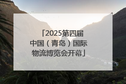 2025第四届中国（青岛）国际物流博览会开幕